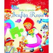 Scufița Roșie. Carte cu 6 puzzle-uri