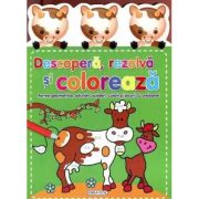 Descoperă, rezolvă și colorează. Forme geometrice, adunări, scăderi, culori și jocuri cu creioane!
