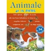 Animale de la fermă. Conține 34 de abțibilduri