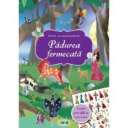 Pădurea fermecată. Carte cu autocolante