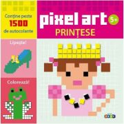 Prințese. Pixel Art. 5+