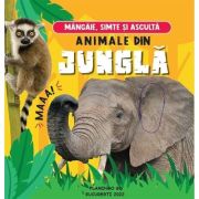 Animale din junglă. Mângâie, simte şi ascultă