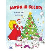 Iarna în culori. Carte de colorat