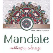 Mandale. meditează si colorează
