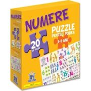 Numere. Puzzle pentru podea