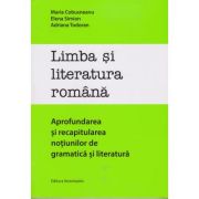 Limba și literatura română. Aprofundarea și recapitularea noțiunilor de gramatică și literatură