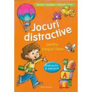 Jocuri distractive pentru timpul liber. portocaliu