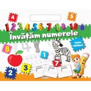 Învățăm numerele. Bloc cu abțibilduri