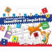 Primele exerciții de înmulțire și împărțire. Bloc cu abțibilduri
