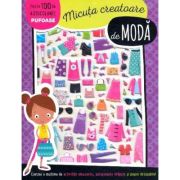 Micuța creatoare de modă. Autocolante pufoase
