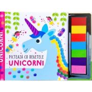 Unicorni. Pictează cu degetele