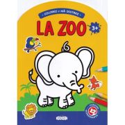 La Zoo. Colorez și mă distrez. 3+