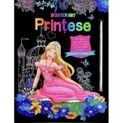 Prințese. Scratch Art
