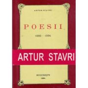 Poesii. 1888-1894. Artur Stavri