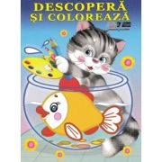 Descoperă și colorează. Animale domestice