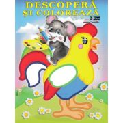 Descoperă și colorează. Păsări domestice