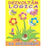 Dezvoltăm logica cu abțibilduri. Flori