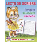 Învățăm să scriem alfabetul. Lecții de scriere