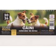 Calendar de birou 2026. Câini