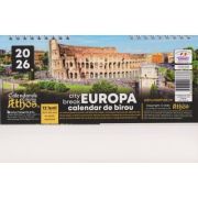 Calendar de birou 2026. Europa. City break