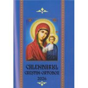 Calendar religios 2026. Format cărticică. Albastru