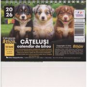 Calendar de birou 2026. Cățeluși