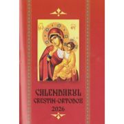 Calendar religios 2026. Format cărticică. Roșu