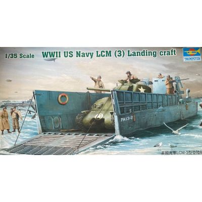 US NAVY LCM (3) LANDING CRAFT