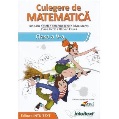 MATEMATICA. CULEGERE CLASA A V-A