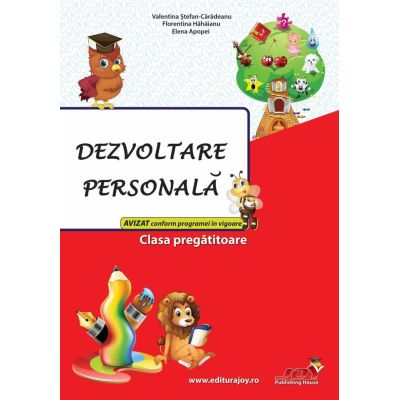 DEZVOLTARE PERSONALA. CLASA PREGATITOARE