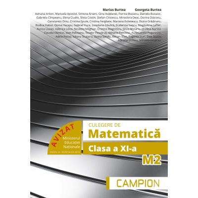 CULEGERE DE MATEMATICA. PROFIL M2. CLASA A XI-A