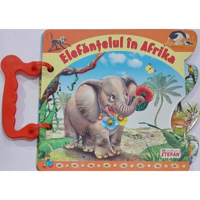 ELEFANTELUL IN AFRIKA. CARTOANE CU MANER