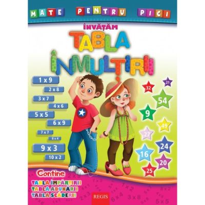 INVATAM TABLA INMULTIRII. CONTINE TABLA IMPARTIRII. TABLA ADUNARII. TABLA SCADERII