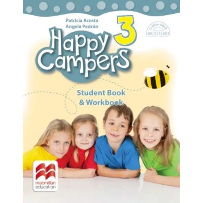 HAPPY CAMPERS 3. Student Book. Workbook. Clasa a III-a