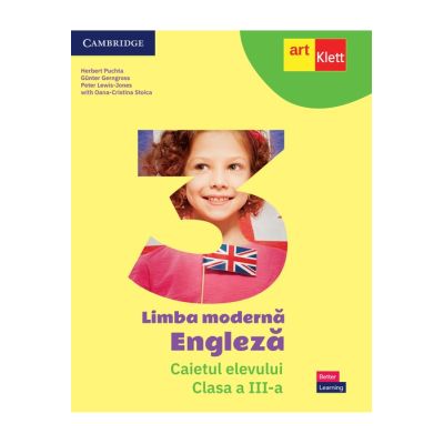 Limba modernă Engleză. Caietul elevului. Clasa a III-a
