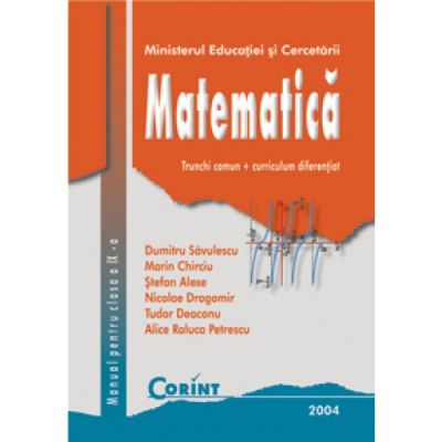 MATEMATICĂ TC+CD. Manual. Clasa a IX-a