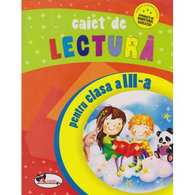 CAIET DE LECTURĂ. Clasa a III-a