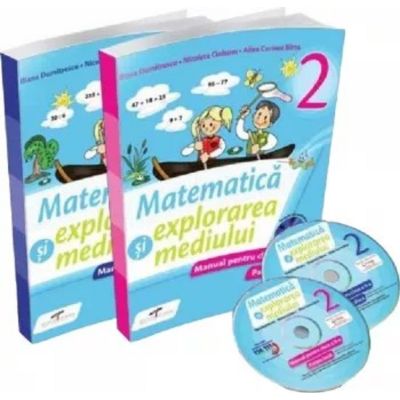 MATEMATICĂ ȘI EXPLORAREA MEDIULUI. Partea I+II. Manual. Clasa a II-a