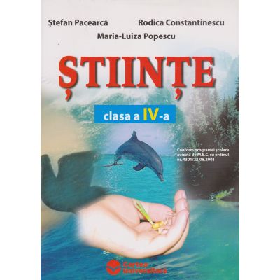 ȘTIINȚE. Manual. Clasa a IV-a