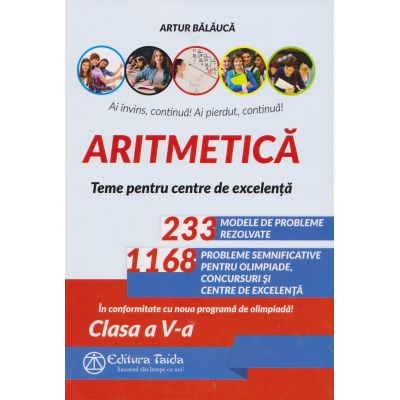 Aritmetică. Teme pentru centre de excelență. Olimpiade, Concursuri și Centre de Excelență. Clasa a V-a