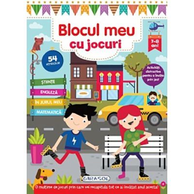 Blocul meu cu jocuri. 7-8 ani