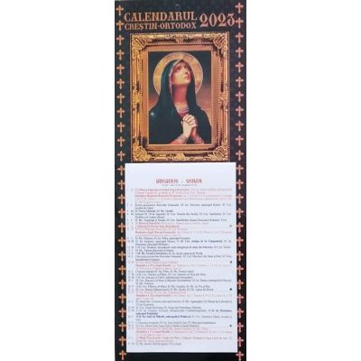 CALENDAR CREȘTIN-ORTODOX 2023. FOIȚĂ