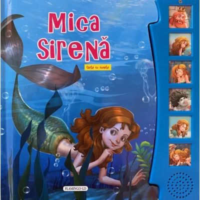 Mica sirenă. Carte cu sunete