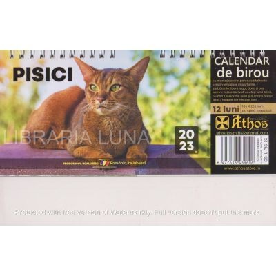 CALENDAR 2023 de birou. PISICI