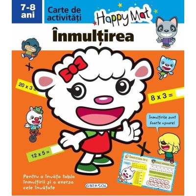 Înmulțirea. 7-8 ani. Happy Mat