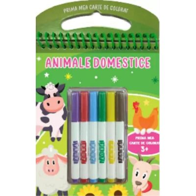 Animale domestice. Carte cu carioci