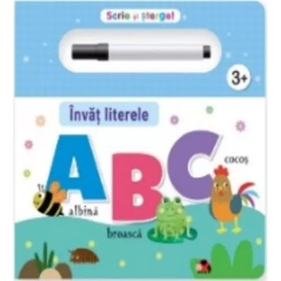 Învăț literele. Scrie și șterge!