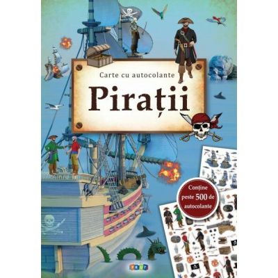 Pirații. Carte cu autocolante