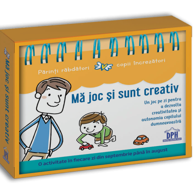 Mă joc și sunt creativ. Un joc pe zi pentru a dezvolta creativitatea. Calendar