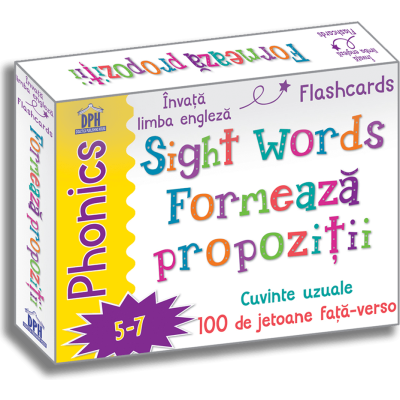 Sight words. Formează propoziții.Învăță limba engleză